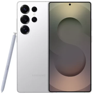 SAMSUNG Galaxy S25 Ultra 5G 12GB RAM, 512GB, Titanium Whitesilver - Imported