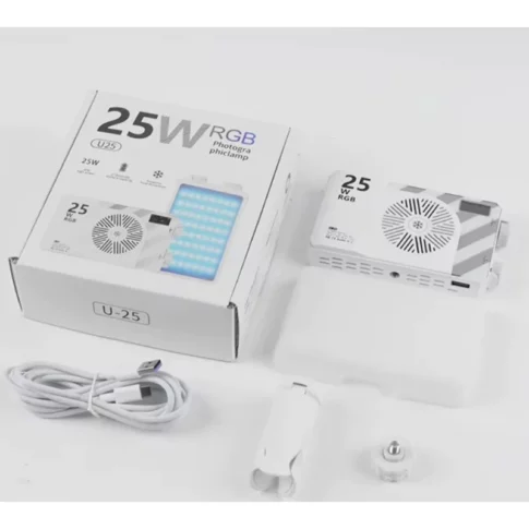 25W RGB Portable Camera light, CRL≥ 95, 2500-9000k LED Panel DSLR Photography Lighting ,U25 (3) 25W RGB Portable Camera light, CRL≥ 95, 2500-9000k LED Panel DSLR Photography Lighting ,U25 (3)