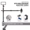 NEEWER Tabletop Overhead Camera Mount Stand ,TL253A+DS001 (2)