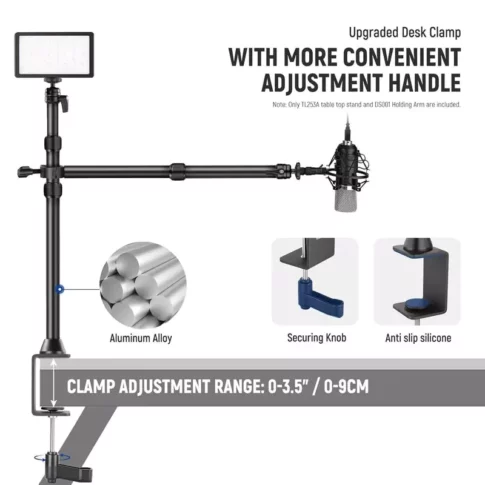NEEWER Tabletop Overhead Camera Mount Stand ,TL253A+DS001 (2) NEEWER Tabletop Overhead Camera Mount Stand ,TL253A+DS001 (2)