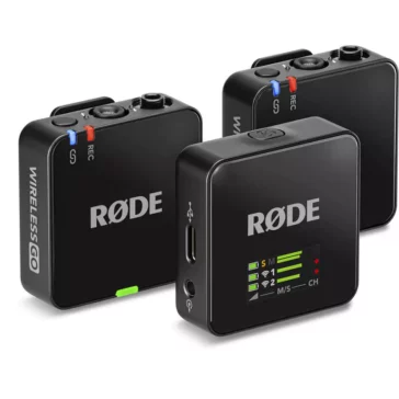 RODE Wireless GO (Gen 3), 2-Person Compact Digital Wireless Microphone System/Recorder - Imported (6 Months Warranty)