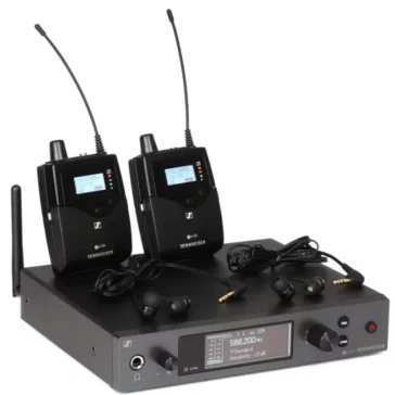 Sennheiser EW IEM G4-TWIN Wireless In-Ear Monitoring System - A1 Band