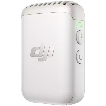 DJI Mic 2 Clip-On Transmitter/Recorder with Built-In Microphone (2.4 GHz, Pearl White) DJI Mic 2 Clip-On Transmitter/Recorder with Built-In Microphone (2.4 GHz, Pearl White)