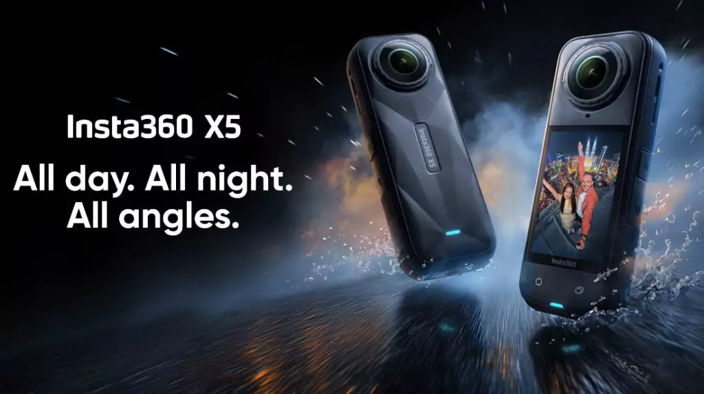 Insta360 X5 360° 8K Camera – Design Info