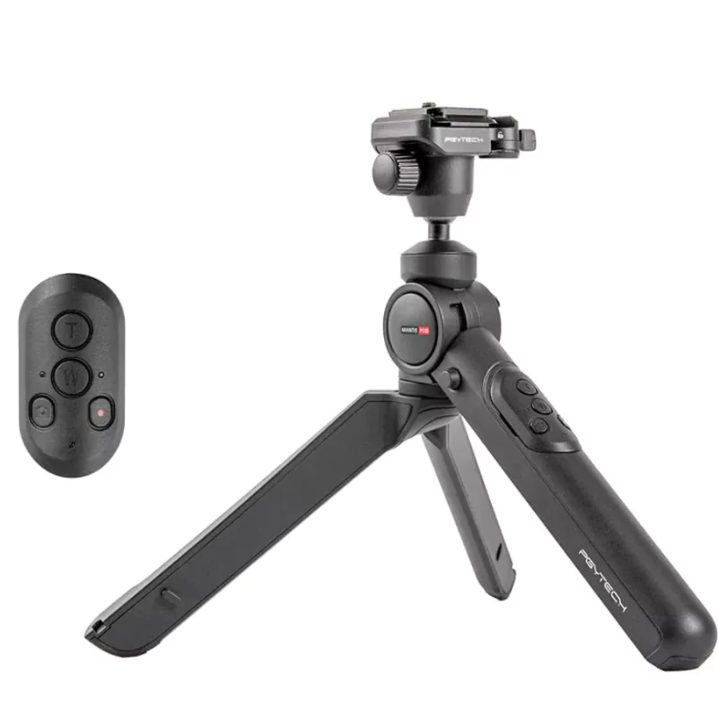 PGYTECH MantisPod Vlogging Tripod with Ball Head and Remote Kit  (Black), P-CG-085