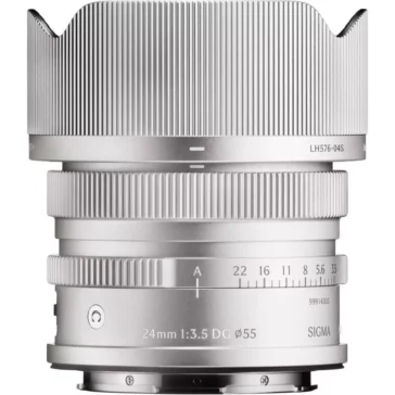 Sigma 24mm f/3.5 DG Contemporary Lens (L-Mount, Silver) Sigma 24mm f/3.5 DG Contemporary Lens (L-Mount, Silver)