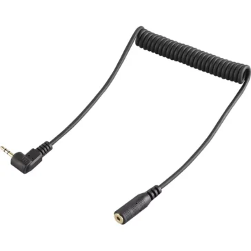 SmallRig Coiled Male to Female 2.5mm LANC Extension Cable, 2201