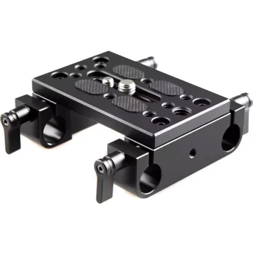 SmallRig Mounting Plate with Dual 15mm Rod Clamps SmallRig Mounting Plate with Dual 15mm Rod Clamps