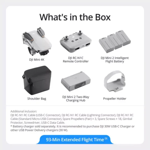 DJI Mini 4K Drone Fly More Combo (12) DJI Mini 4K Drone Fly More Combo (12)