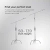 Digitek Heavy Duty Light Stand C-Stand (4)
