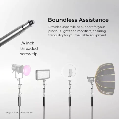 Digitek Heavy Duty Light Stand C-Stand (6) Digitek Heavy Duty Light Stand C-Stand (6)