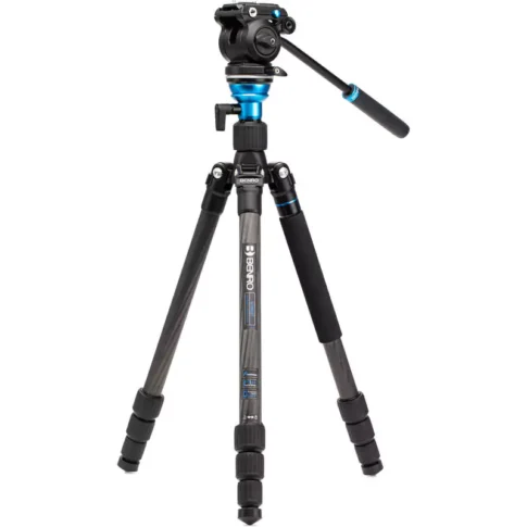 Benro Aero 2 PRO Carbon Fiber Travel Video Tripod with Twist Locks (8) Benro Aero 2 PRO Carbon Fiber Travel Video Tripod with Twist Locks (8)