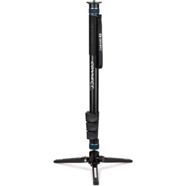Benro Monopod with Flip Locks and 3-Leg Base, MCT48AF