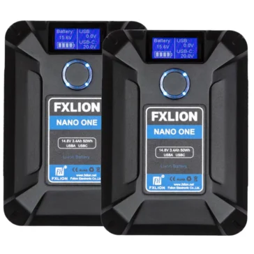 Fxlion Nano One Series 50Wh 14.8V V-Mount Battery / 2 Pack