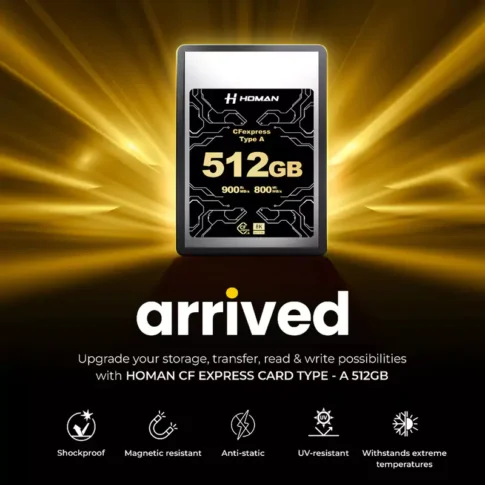 HOMAN 512GB CFexpress Type-A Memory Card (1) HOMAN 512GB CFexpress Type-A Memory Card (1)