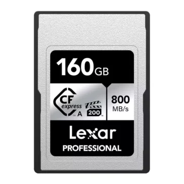 Lexar 160GB Professional CFexpress Type A SILVER Series Memory Card Lexar 160GB Professional CFexpress Type A SILVER Series Memory Card