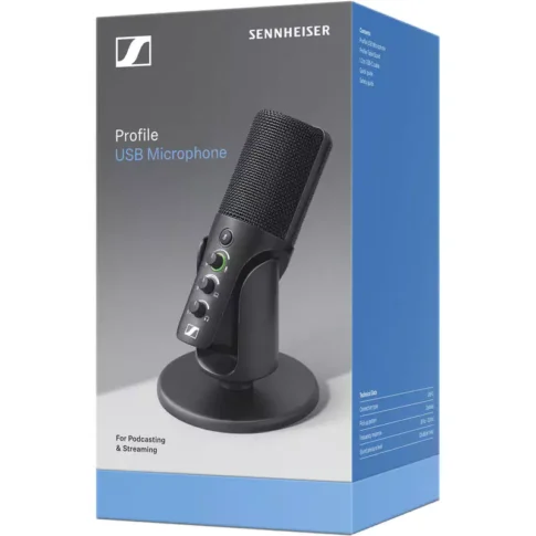 Sennheiser Profile USB Condenser Microphone with Desktop Stand (6) Sennheiser Profile USB Condenser Microphone with Desktop Stand (6)