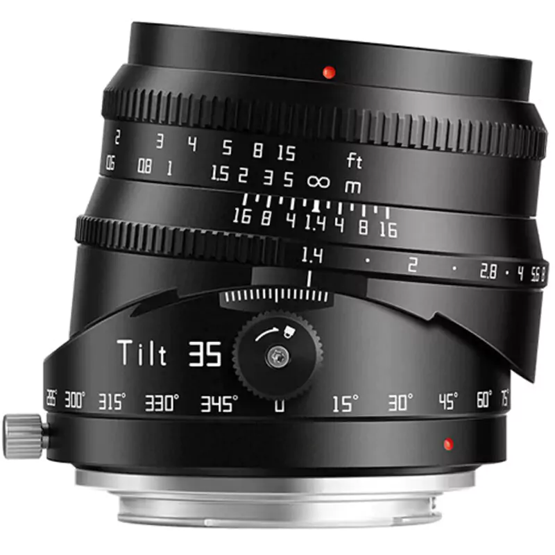 TTArtisan 35mm f/1.4 Tilt Lens for Sony E – Design Info