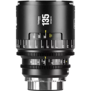 7Artisans INFINTE 135mm T2.4 Cine Lens (ARRI PL, Black) 7Artisans INFINTE 135mm T2.4 Cine Lens (ARRI PL, Black)