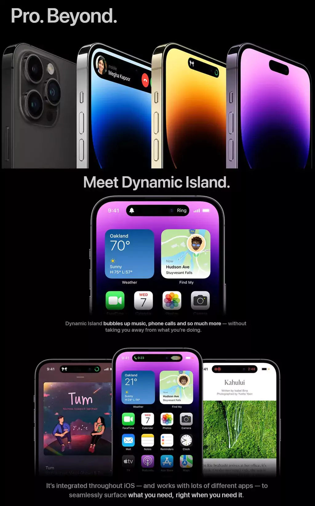 Apple iPhone 14 Pro Max (128GB, Gold) – Design Info