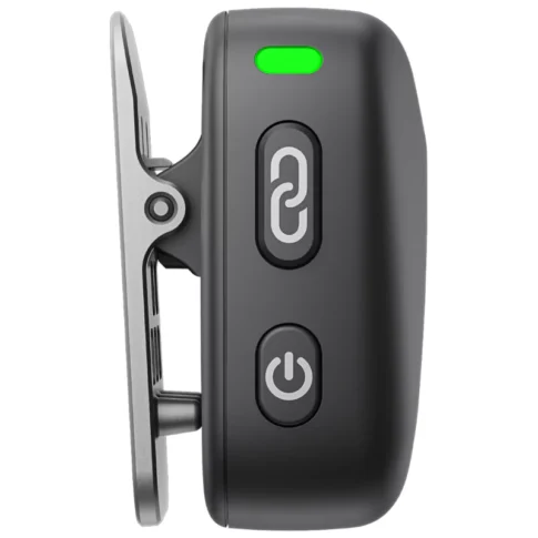 DJI Mic Mini Clip-On Transmitter with Built-In Microphone (2.4 GHz, Infinity Black) (2) DJI Mic Mini Clip-On Transmitter with Built-In Microphone (2.4 GHz, Infinity Black) (2)