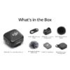 DJI Mic Mini Clip-On Transmitter with Built-In Microphone (2.4 GHz, Infinity Black) (4)