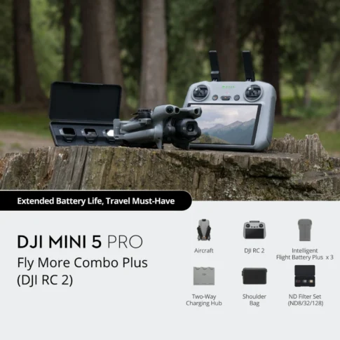 DJI Mini 5 Pro Fly More Combo Plus Series Drone (52 Min Battery) (9) DJI Mini 5 Pro Fly More Combo Plus Series Drone (52 Min Battery) (9)