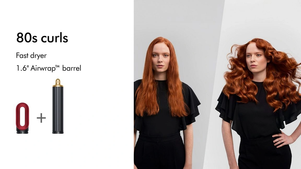 Dyson Airwrap i.d multi-styler and dryer Straight+Wavy (Red Velvet