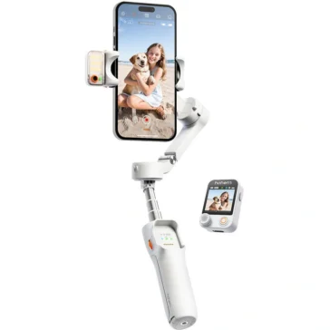 Hohem iSteady V3 Ultra AI-Tracking Smartphone Gimbal (White)