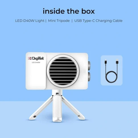 Digitek (LED-D40W) Portable 40W Bi-Color LED Video Light (2) Digitek (LED-D40W) Portable 40W Bi-Color LED Video Light (2)