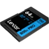 Lexar 64GB High-Performance 800x PRO UHS-I SDXC Memory Card (BLUE Series) (1)
