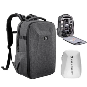 K&F Multi functional Headshell Camera Backpack (Dark Grey), KF13.134V4