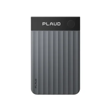 Plaud Note Pro AI Voice Recorder – Slim Aluminum Smart Notetaker (Black)