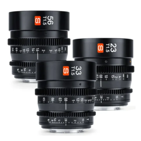 Viltrox 23mm 33mm 56mm T1.5 Cine Lens Kit for MFT (1)