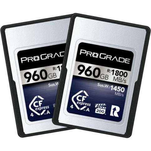 ProGrade Digital 960GB CFexpress 4.0 Type A Iridium Memory Card (2-Pack)