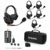 Saramonic WiTalk9-5S 5-Person Full-Duplex Wireless Intercom System with Single-Ear Headsets (1.9 GHz) (1)