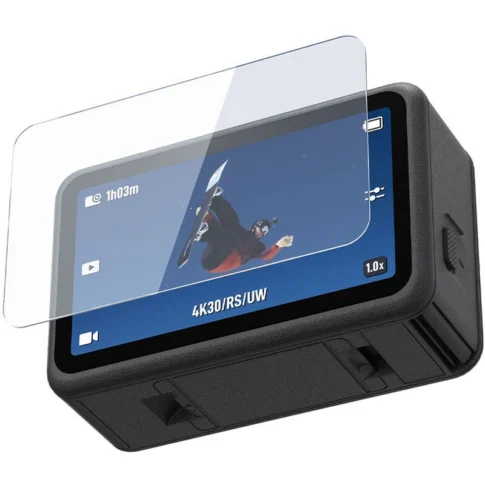 Tempered Glass For Dji Action 6 Camera Screen scratch Protector Glass Accessories 9H Hardness, Anti Glare HD- 2D Curved edge(Pack of 1) (2) Tempered Glass For Dji Action 6 Camera Screen scratch Protector Glass Accessories 9H Hardness, Anti Glare HD- 2D Curved edge(Pack of 1) (2)