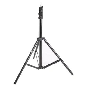 E-Image Photo Video Studio Lighting Photography Stand 6.6 Feet with Carry Bag, Payload 4kg, Black, WT-8051