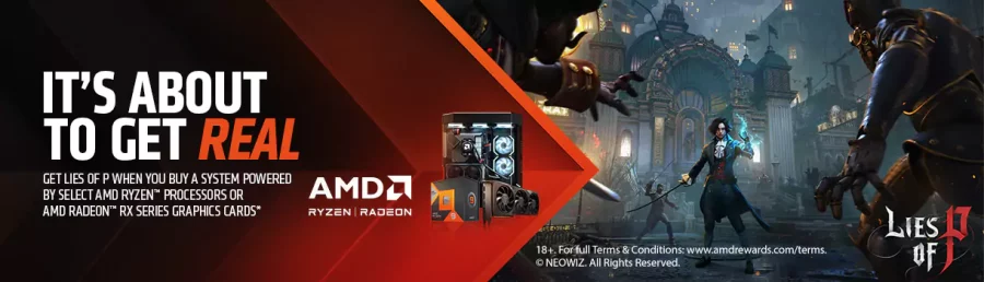 AMD Inovations Banner design info