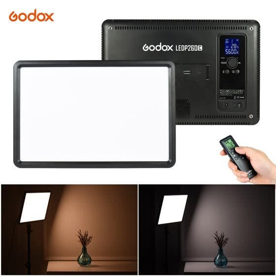 Godox LEDp260c best video light for macro photography