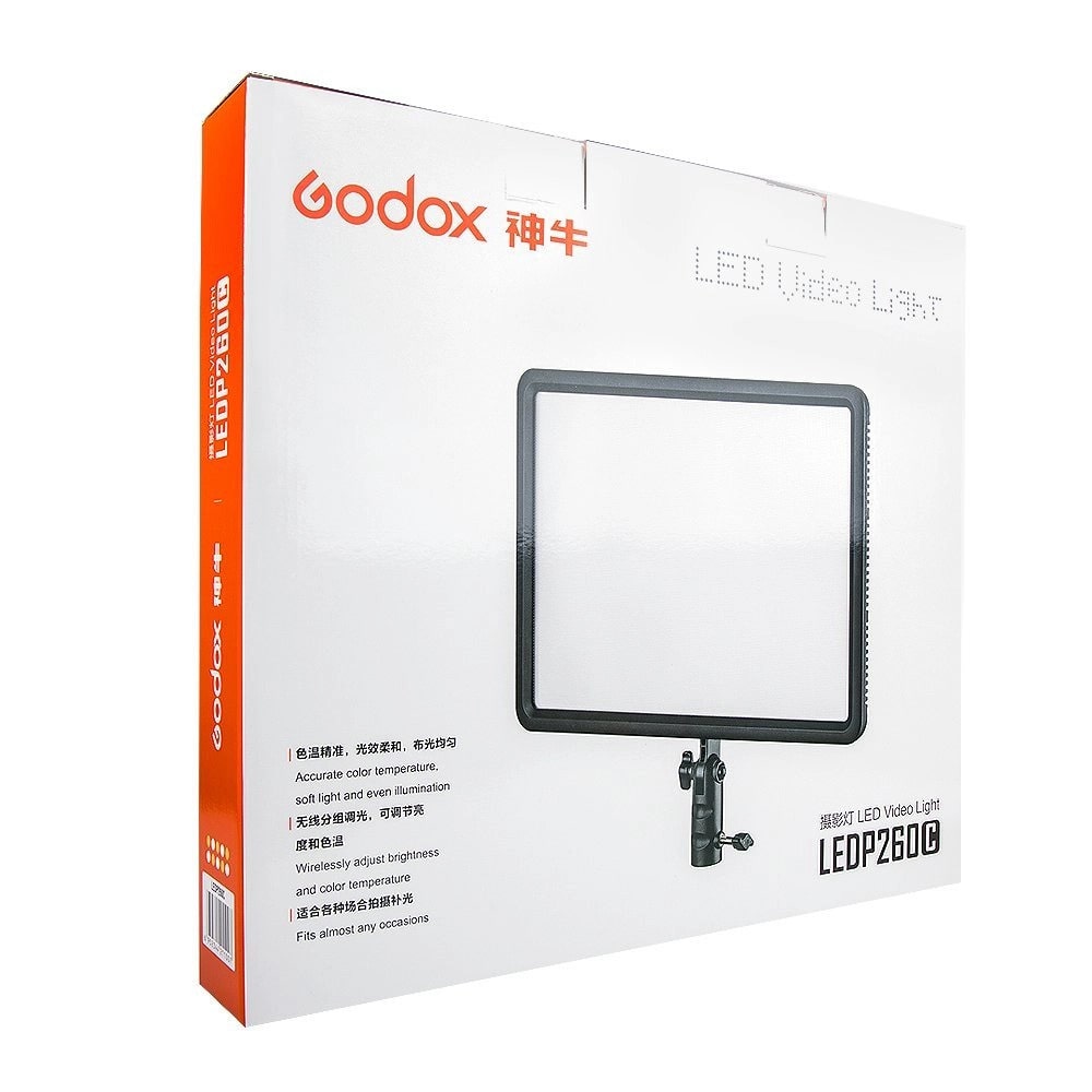 Godox LEDp260c box view