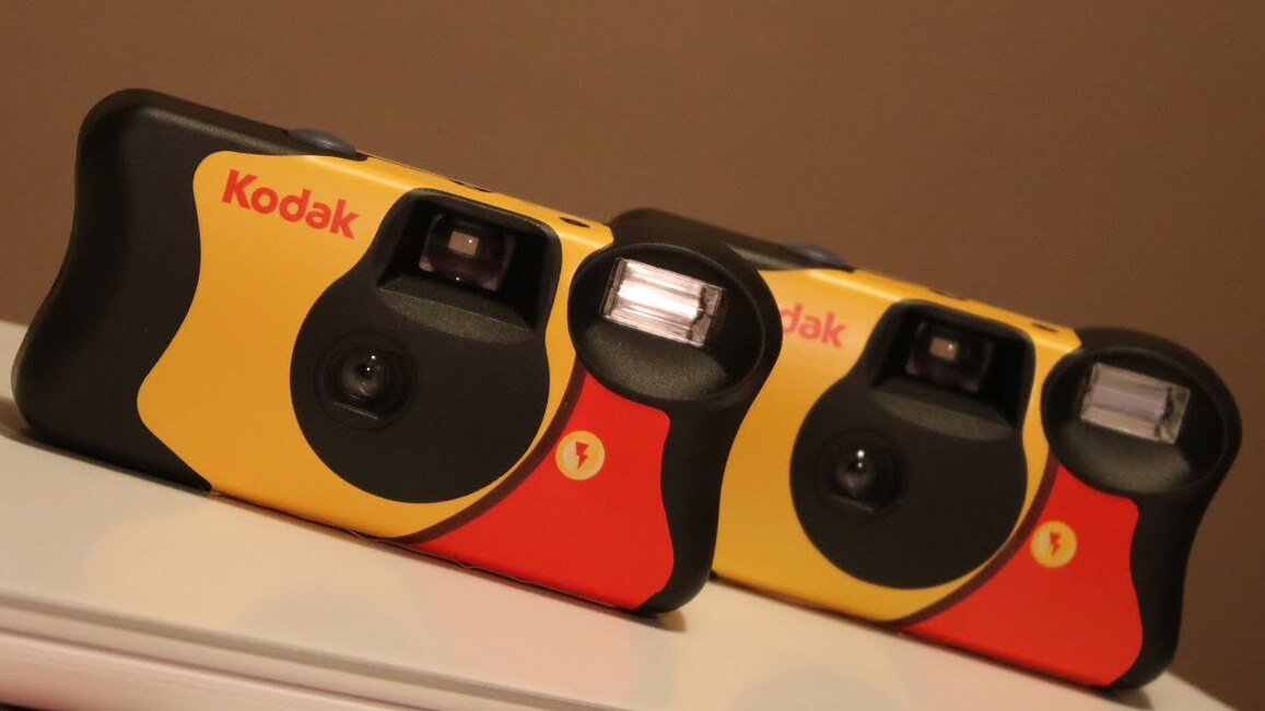Kodak 1 time use camera