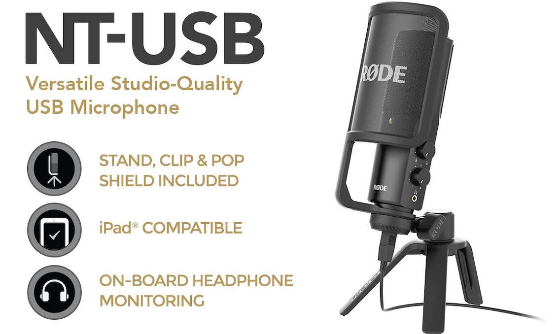 Rode NT-USB-Microphone description
