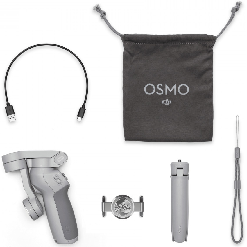 Contents of DJI Osmo Mobile 4 Gimbal Stabilizer