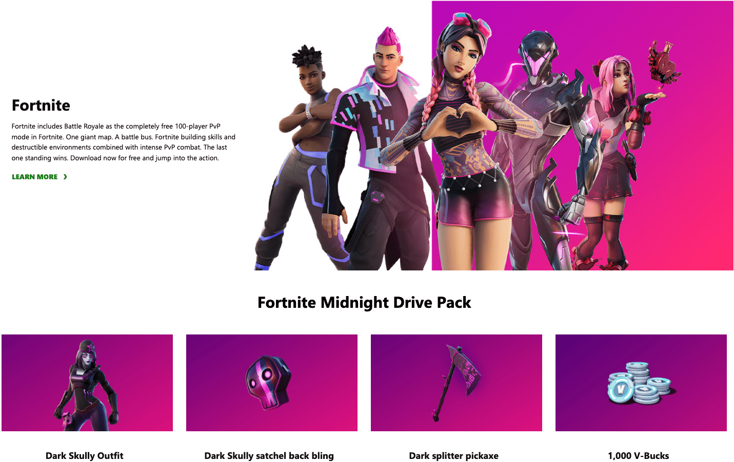 Xbox Series S Fortnite Rocket League Bundle – Design Info