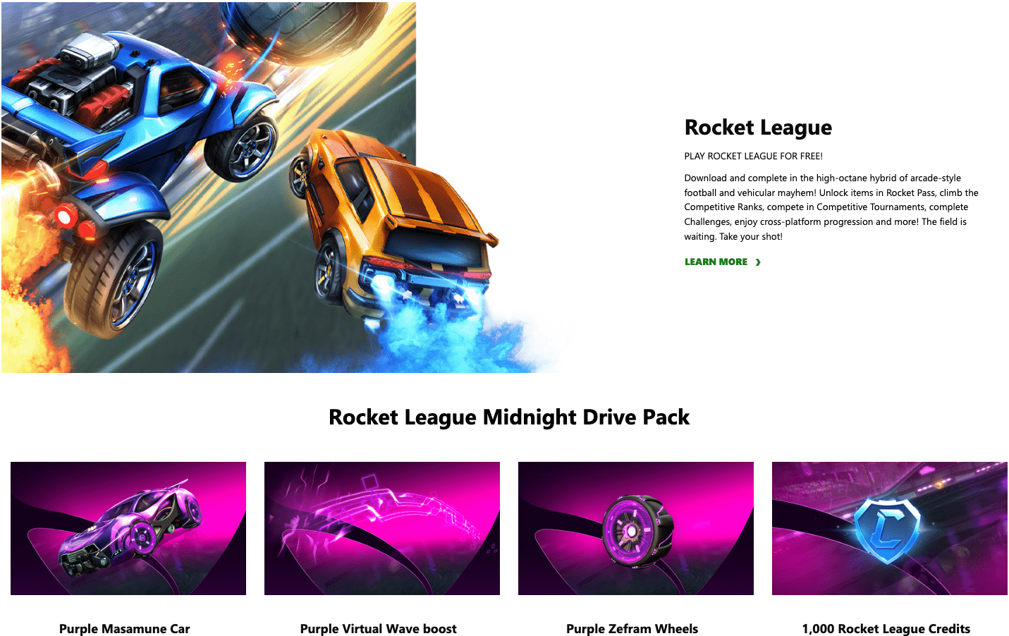 XBox Seris S Bundle Rocket League