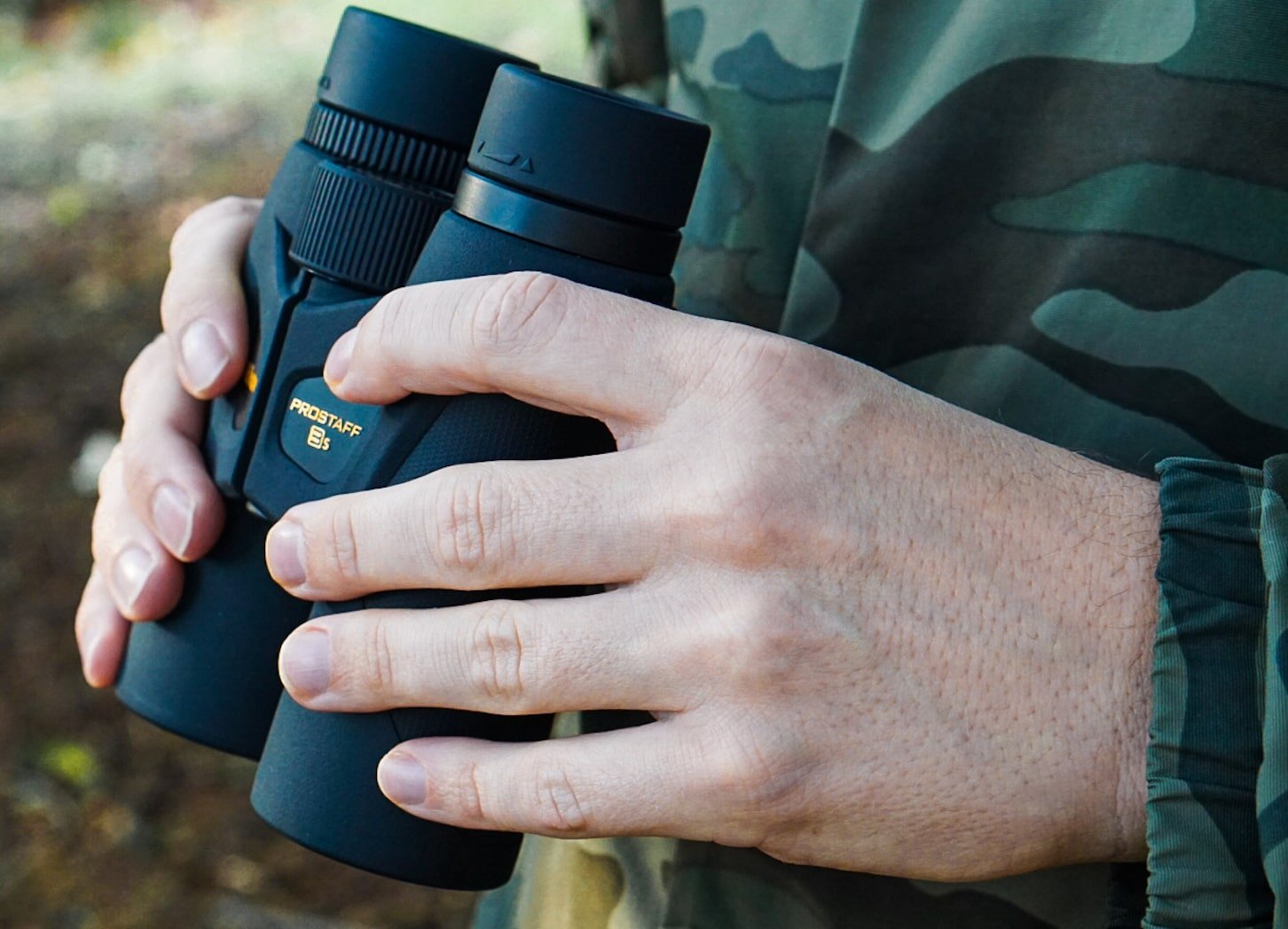 Nikon ProStaff 3S Binoculars 10x42 Black with Carrying Case, Lens cap  Strap - Main Image