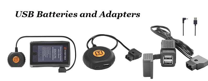 USB Batteries & Adapters