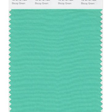 Pantone 15-5718 TCX Swatch Card Biscay Green
