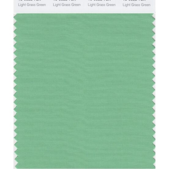 Pantone 15-6322 TCX Swatch Card Lt Grass Green